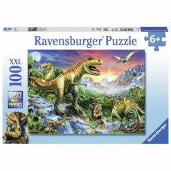 Ravensburger Puzzel Bij De Dinosaurussen - 100 Stukjes