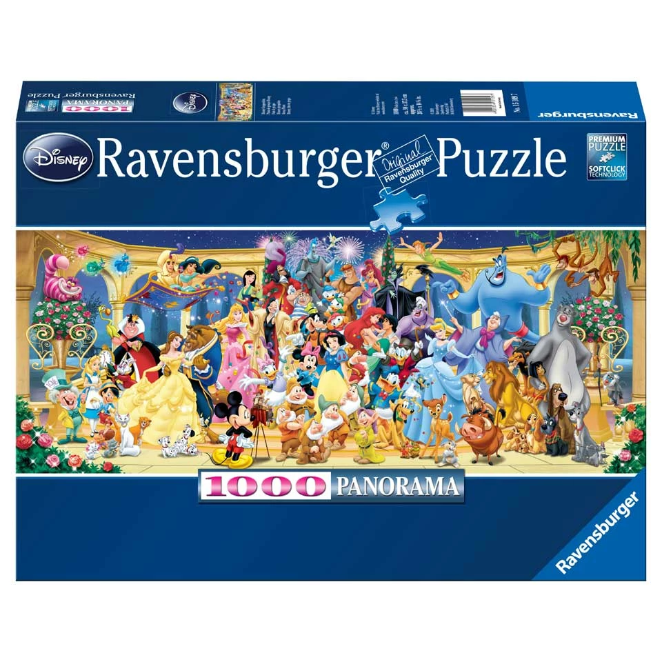 Ravensburger Disney Puzzel Groepsfoto - 1000 Stukjes 1 Ravensburger Disney Puzzel Groepsfoto - 1000 Stukjes