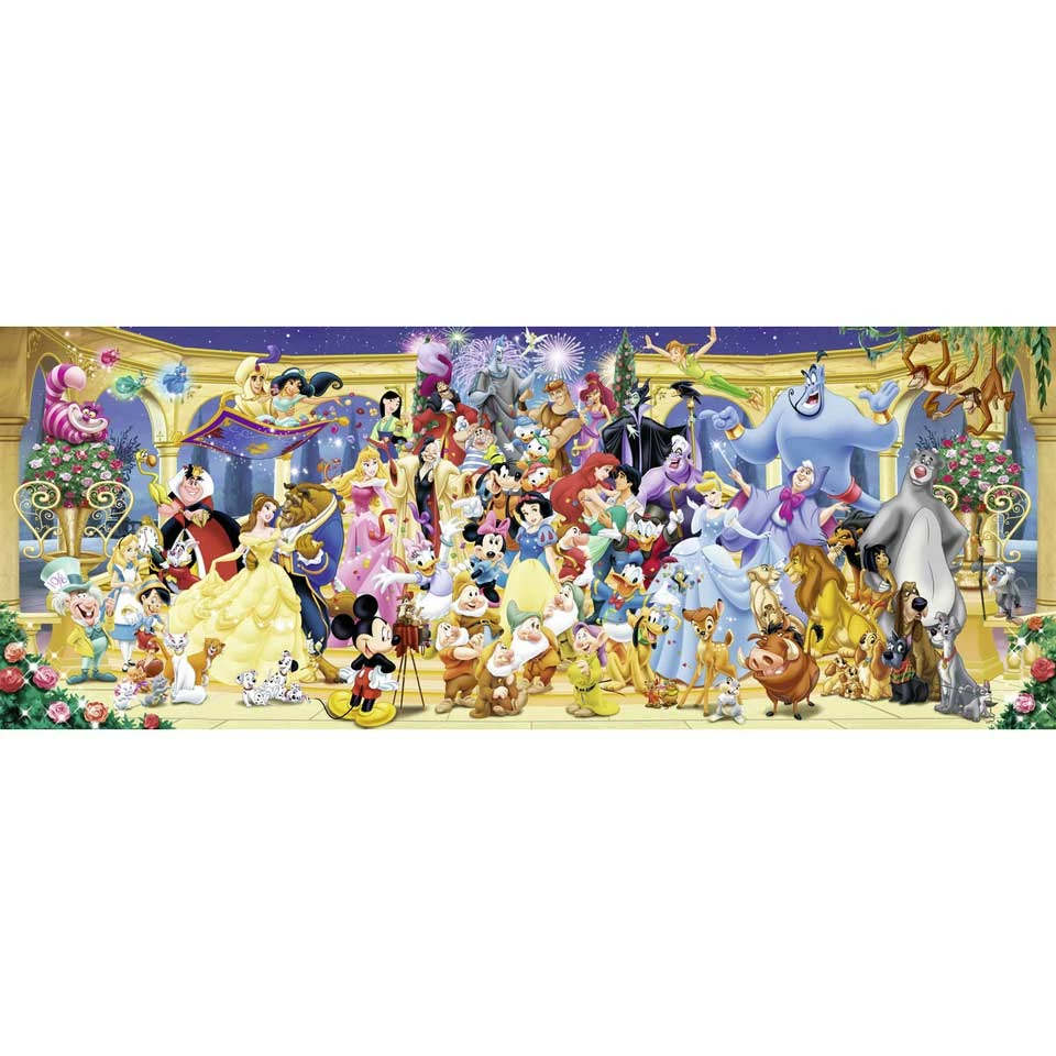 Ravensburger Disney Puzzel Groepsfoto - 1000 Stukjes 2 Ravensburger Disney Puzzel Groepsfoto - 1000 Stukjes - Afbeelding 2