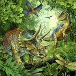 Ravensburger Puzzelset Dinosaurus - 3 X 49 Stukjes 6 Ravensburger Puzzelset Dinosaurus - 3 X 49 Stukjes -Speelgoed Verkoop 1022411 002