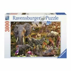 Ravensburger Puzzel Afrikaanse Dierenwereld - 3000 Stukjes