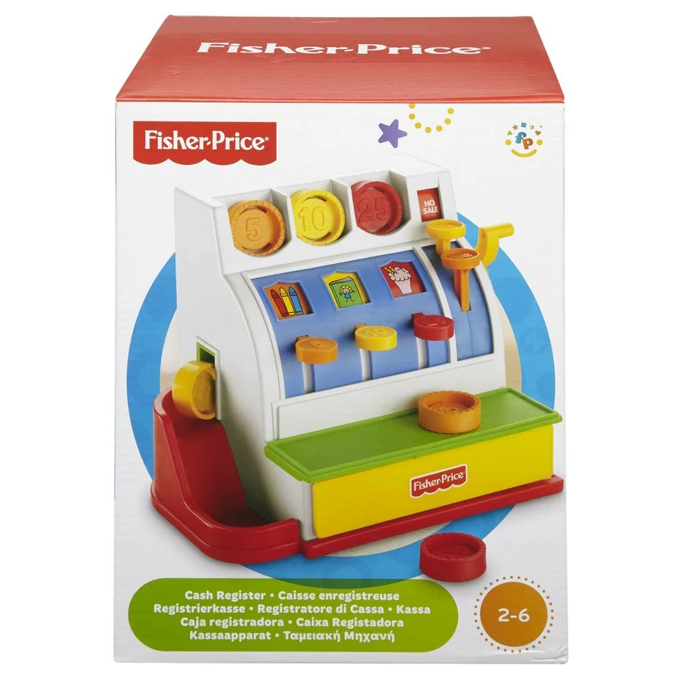Fisher Price Fisher-Price Kassa - Multikleur 3 Fisher Price Fisher-Price Kassa - Multikleur - Afbeelding 3