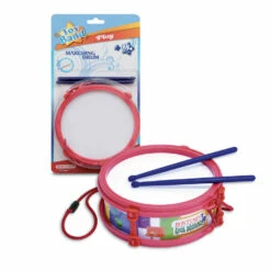 Bontempi Trommel Met Drumstokken - Rood/wit