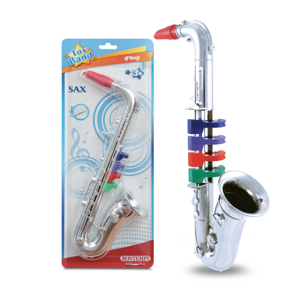 Bontempi Speelgoed Saxofoon Met 4 Toetsen 1 Bontempi Speelgoed Saxofoon Met 4 Toetsen