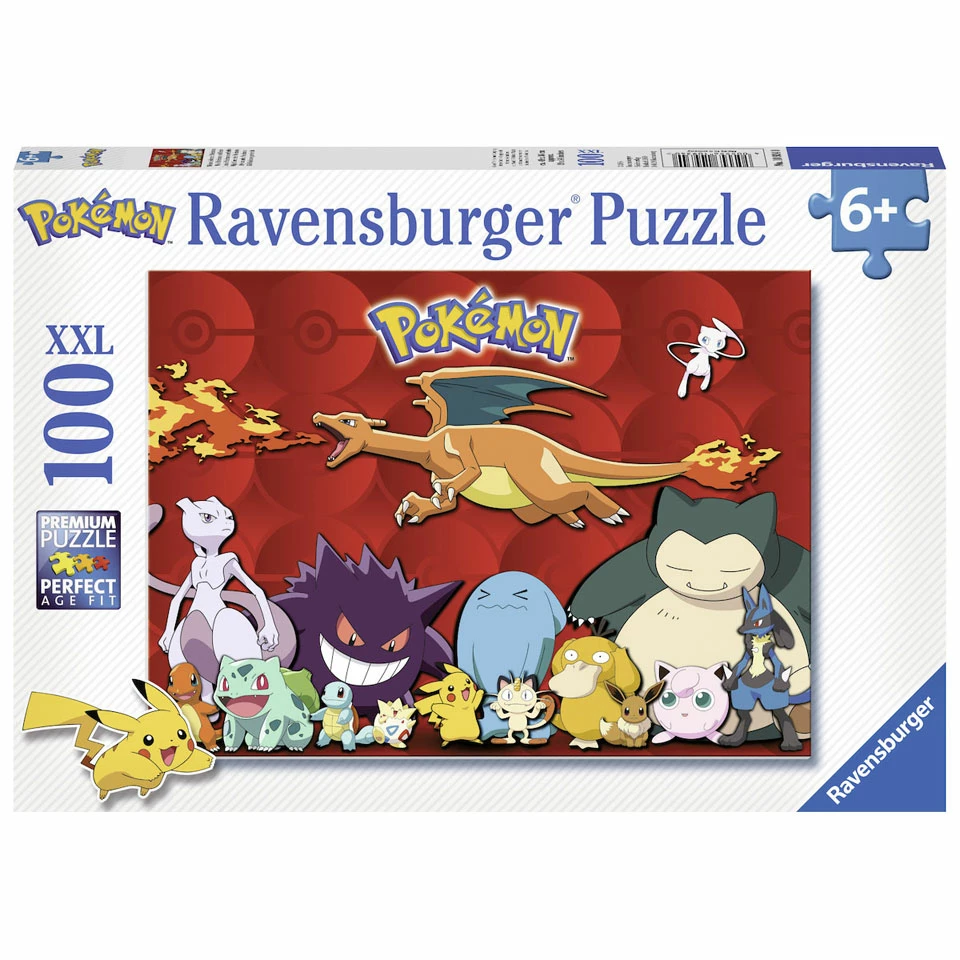 Ravensburger Puzzel Pokémon - 100 Stukjes 1 Ravensburger Puzzel Pokémon - 100 Stukjes