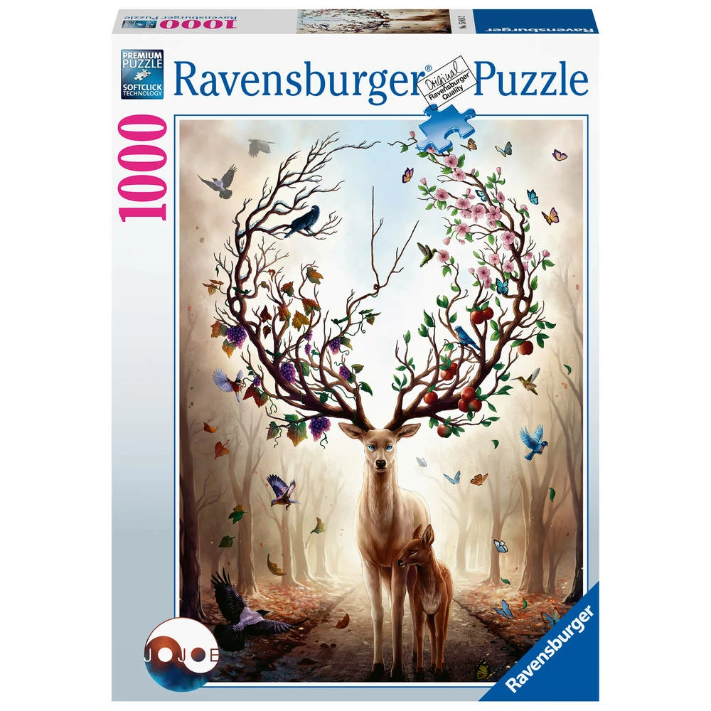 Ravensburger Puzzel Fantasy Hert - 1000 Stukjes 1 Ravensburger Puzzel Fantasy Hert - 1000 Stukjes
