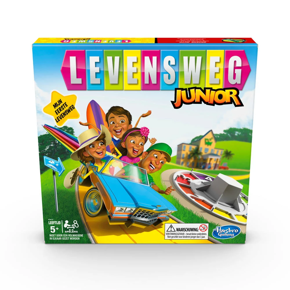 Hasbro Gaming Levensweg Junior 2 Hasbro Gaming Levensweg Junior - Afbeelding 2