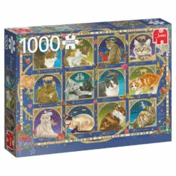 Jumbo Francien Puzzel Katten Horoscoop - 1000 Stukjes