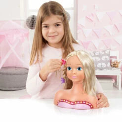 No Brand Kaphoofd Met Make-up - 27 Cm -Speelgoed Verkoop 1982809 6301f168