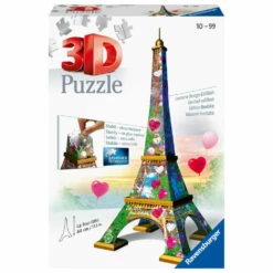 Ravensburger 3D-puzzel Eiffeltoren Love Editie - 216 Stukjes