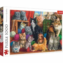 Trefl Puzzel Kattenbijeenkomst - 1000 Stukjes