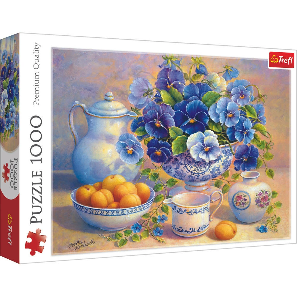 Trefl Puzzel Blauw Boeket - 1000 Stukjes 1 Trefl Puzzel Blauw Boeket - 1000 Stukjes