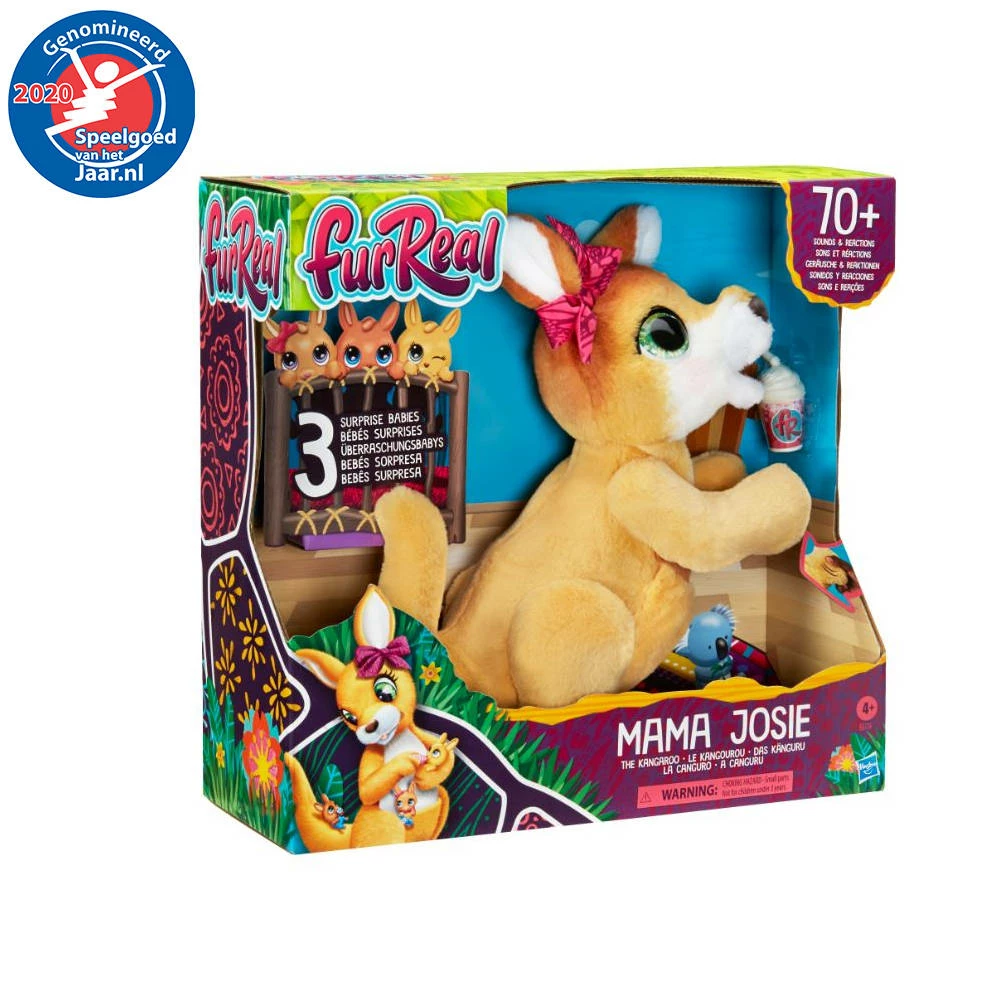 Furreal Friends FurReal Mama Josie De Kangoeroe 1 Furreal Friends FurReal Mama Josie De Kangoeroe