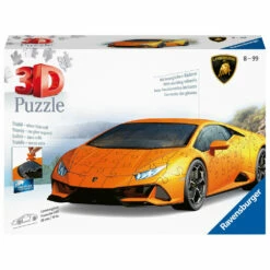 Ravensburger 3D-puzzel Oranje Lamborghini Huracán EVO - 108 Stukjes