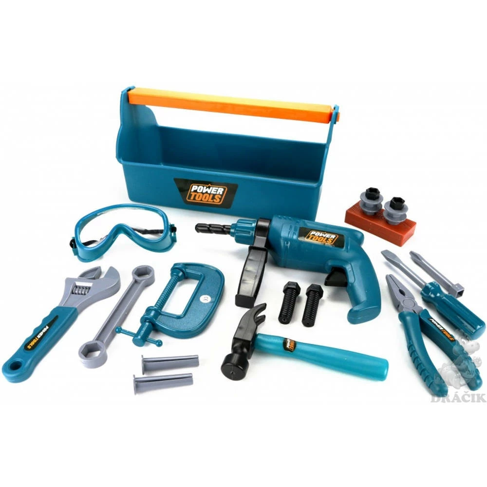 No Brand Power Tools Gereedschapskist 22-delig 2 No Brand Power Tools Gereedschapskist 22-delig - Afbeelding 2