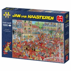 Jumbo Jan Van Haasteren Puzzel La Tomatina - 1000 Stukjes -Speelgoed Verkoop 1986674 57b76bee