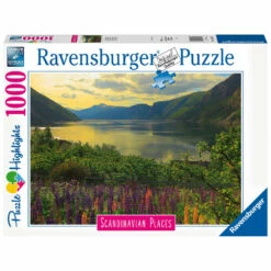 Ravensburger Puzzel Fjord In Noorwegen - 1000 Stukjes