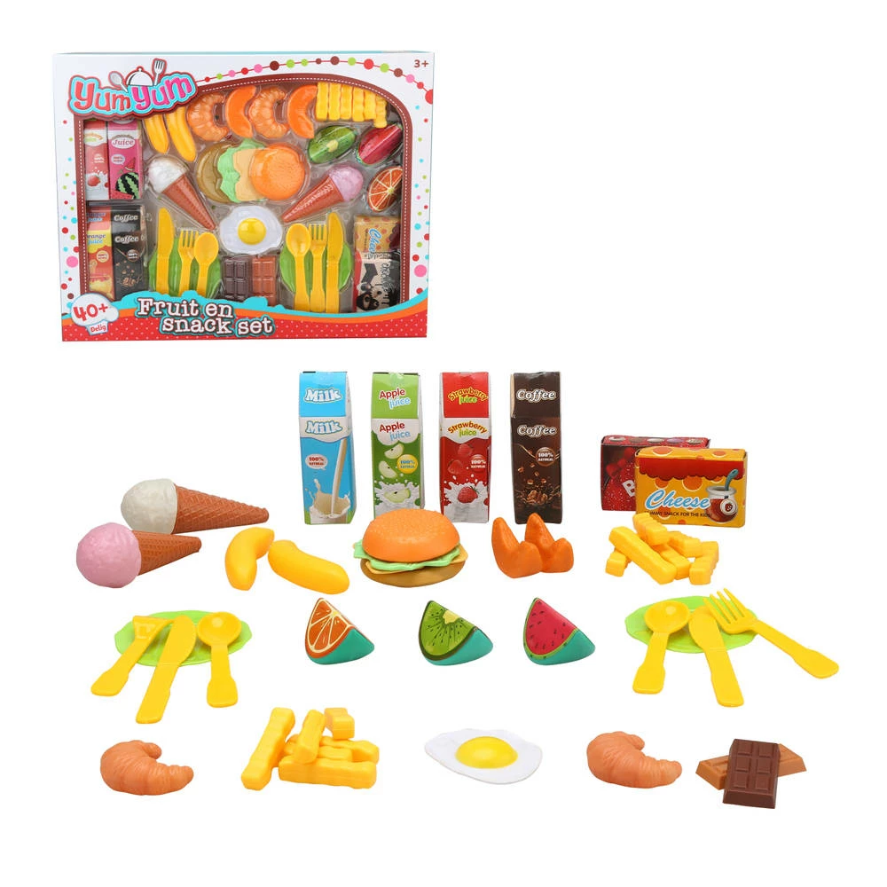 No Brand Speelgoed Fruit En Snackset 3 No Brand Speelgoed Fruit En Snackset - Afbeelding 3