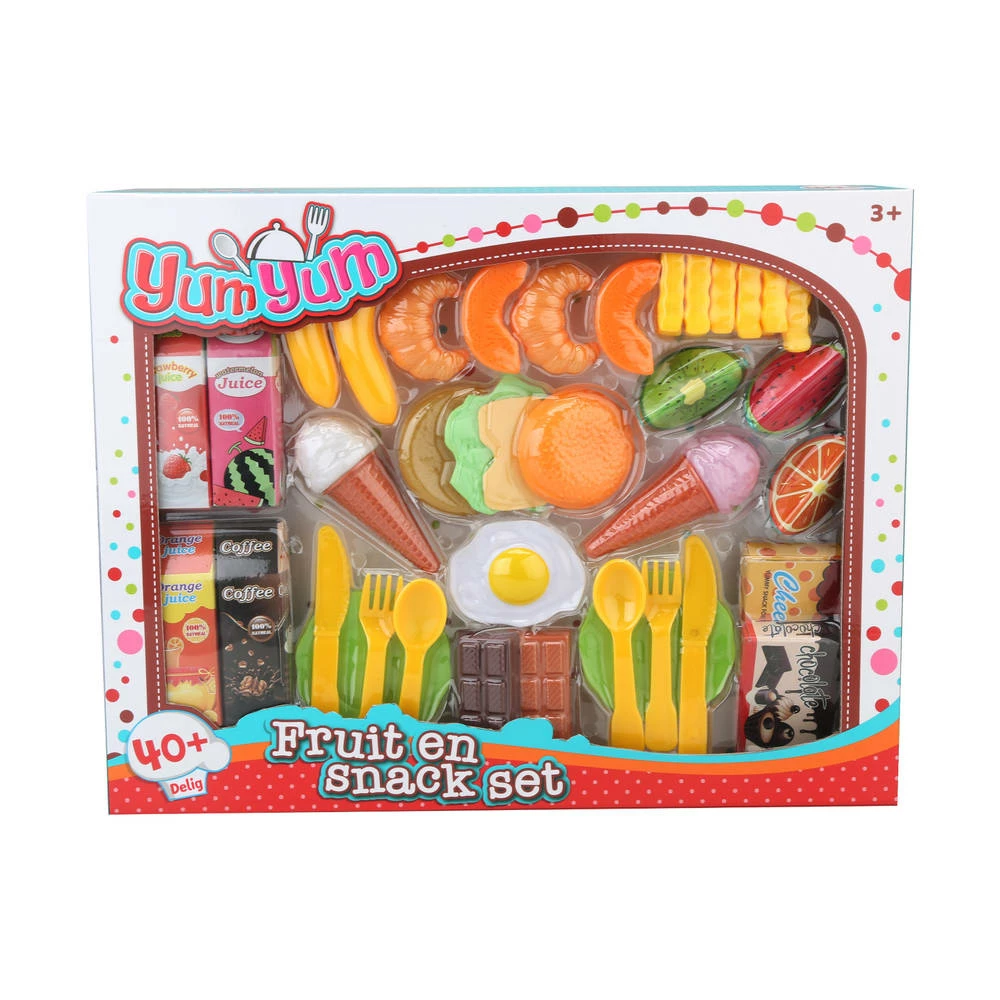 No Brand Speelgoed Fruit En Snackset 1 No Brand Speelgoed Fruit En Snackset