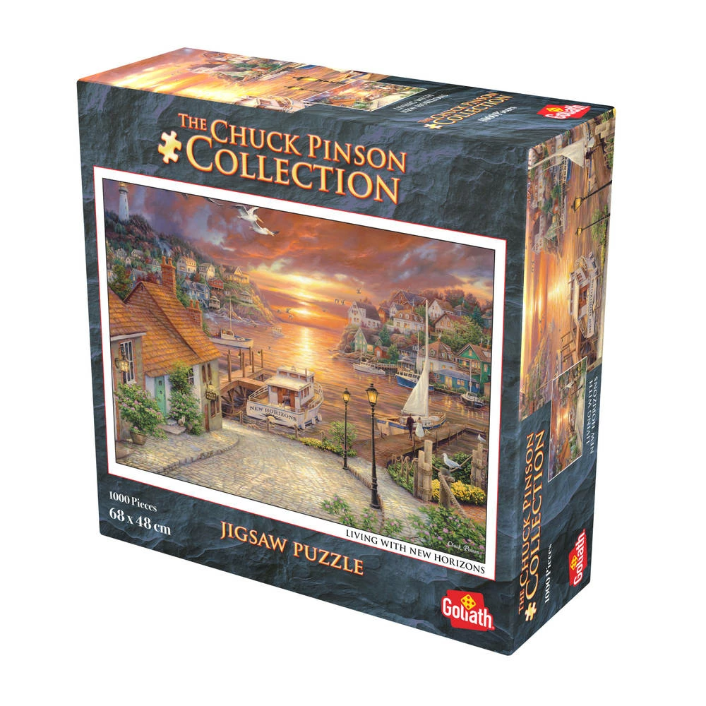 Goliath Chuck Pinson Puzzel Living With New Horizons - 1000 Stukjes 2 Goliath Chuck Pinson Puzzel Living With New Horizons - 1000 Stukjes - Afbeelding 2