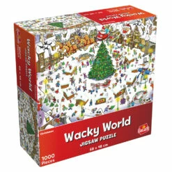 Goliath Wacky World Puzzel Kerstmis - 1000 Stukjes