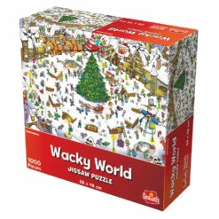Goliath Wacky World Puzzel Kerstmis - 1000 Stukjes -Speelgoed Verkoop 1989004 90561e93
