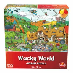 Goliath Wacky World Puzzel Boerderij - 1000 Stukjes 5 Goliath Wacky World Puzzel Boerderij - 1000 Stukjes -Speelgoed Verkoop 1989006 79c3a0d2