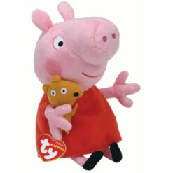 Ty Peppa Pig Knuffel - 15 Cm
