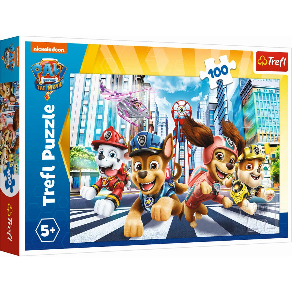 Trefl PAW Patrol: De Film Puzzel - 100 Stukjes 1 Trefl PAW Patrol: De Film Puzzel - 100 Stukjes