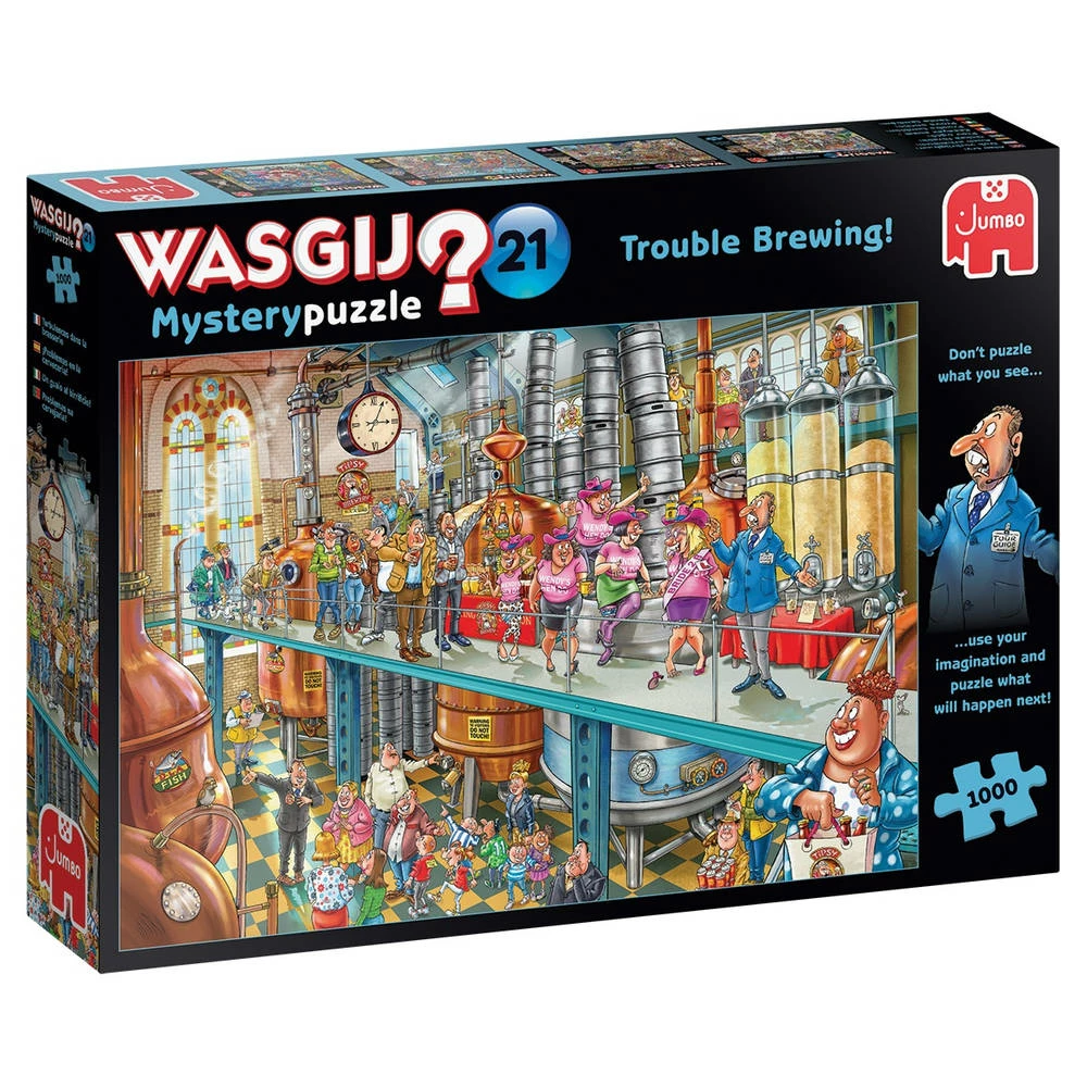 Jumbo Wasgij Mystery 21 Puzzel Problemen Bij Brouwen - 1000 Stukjes 1 Jumbo Wasgij Mystery 21 Puzzel Problemen Bij Brouwen - 1000 Stukjes
