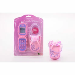Johntoy Mobiele Telefoon Met Tasje - Roze