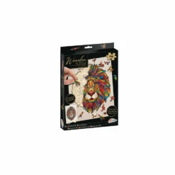Grafix Houten Puzzel Leeuw - 140 Stukjes