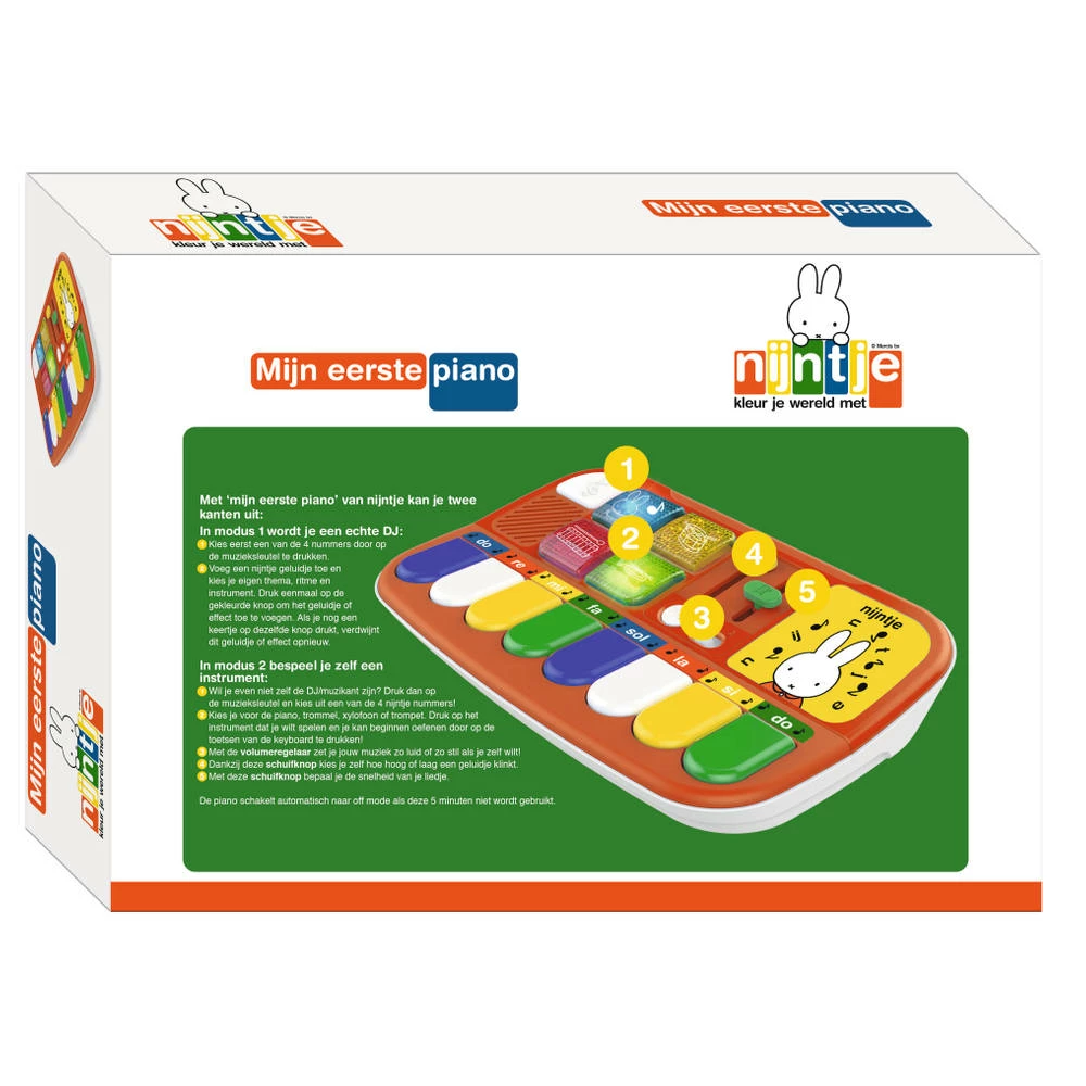 Nijntje Mijn Eerste Piano 4 Nijntje Mijn Eerste Piano - Afbeelding 4