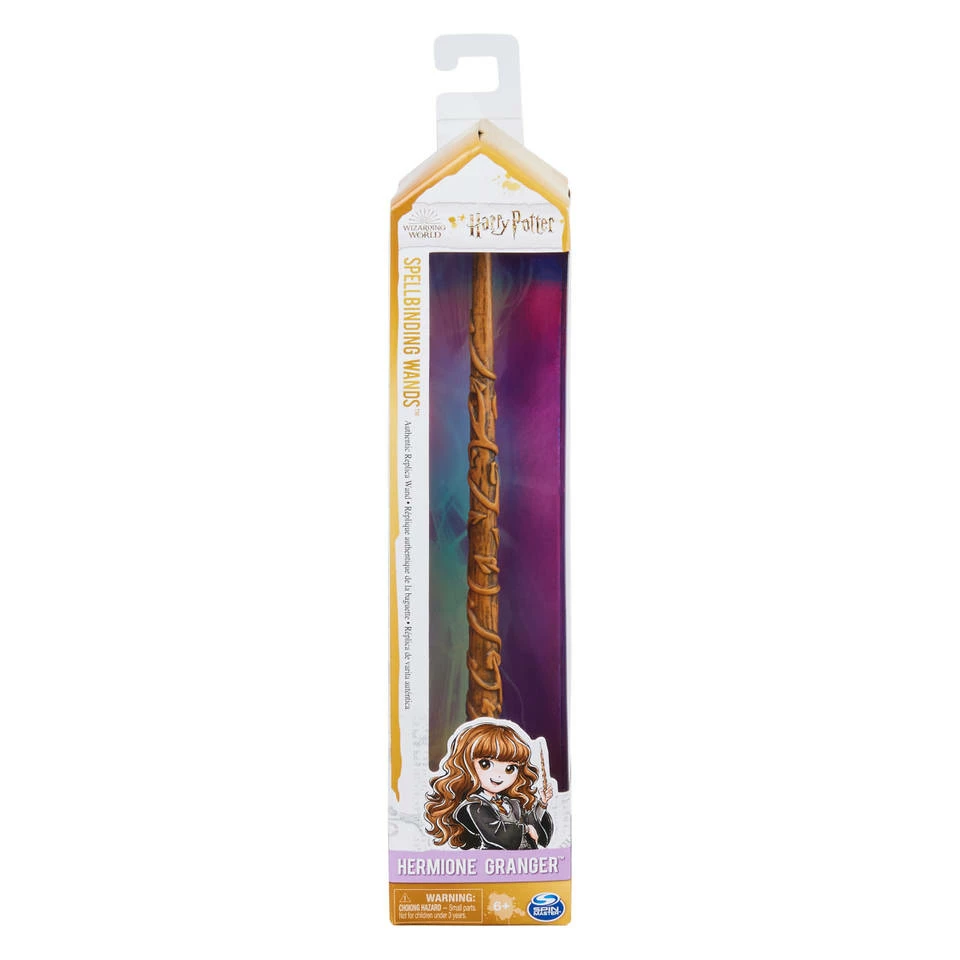 SPIN MASTER Wizarding World Harry Potter Toverstaf Met Spreukkaart Hermelien Griffel - 30 Cm 2 SPIN MASTER Wizarding World Harry Potter Toverstaf Met Spreukkaart Hermelien Griffel - 30 Cm - Afbeelding 2