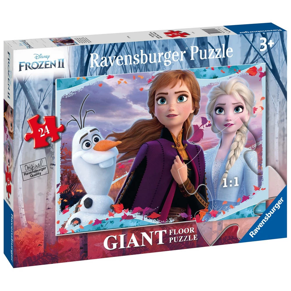 Ravensburger Vloerpuzzel Disney Frozen - 24 Stukjes 2 Ravensburger Vloerpuzzel Disney Frozen - 24 Stukjes - Afbeelding 2