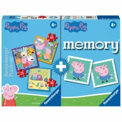 Ravensburger Peppa Pig 3-in-1 Puzzel Met Memory - 25/36/49 Stukjes -Speelgoed Verkoop 1992586 a857cc1d