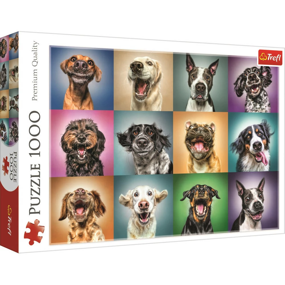 No Brand Trefl Puzzel Grappige Honden - 1000 Stukjes 1 No Brand Trefl Puzzel Grappige Honden - 1000 Stukjes
