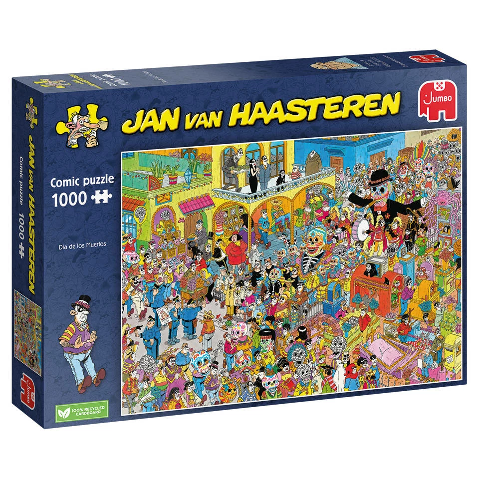 Jumbo Jan Van Haasteren Puzzel Dia De Los Muertos - 1000 Stukjes 1 Jumbo Jan Van Haasteren Puzzel Dia De Los Muertos - 1000 Stukjes