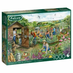 Jumbo Falcon De Luxe Puzzel Bij De Volkstuin - 1000 Stukjes