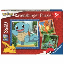 Ravensburger Puzzelset Pokémon - 3 X 49 Stukjes