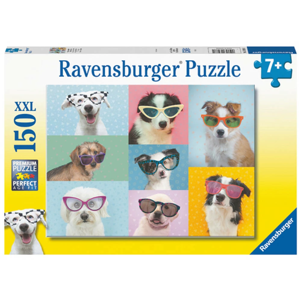 Ravensburger XXL Puzzel Grappige Honden - 150 Stukjes 1 Ravensburger XXL Puzzel Grappige Honden - 150 Stukjes