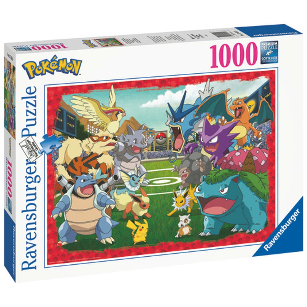 Ravensburger Puzzel Pokémon Confrontatie - 1000 Stukjes 1 Ravensburger Puzzel Pokémon Confrontatie - 1000 Stukjes