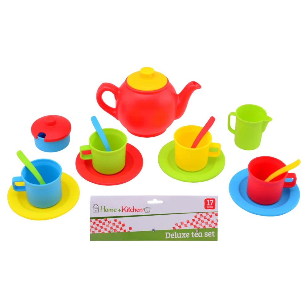 Johntoy Home And Kitchen Theeset Nieuwe Stijl 17-delig 1 Johntoy Home And Kitchen Theeset Nieuwe Stijl 17-delig