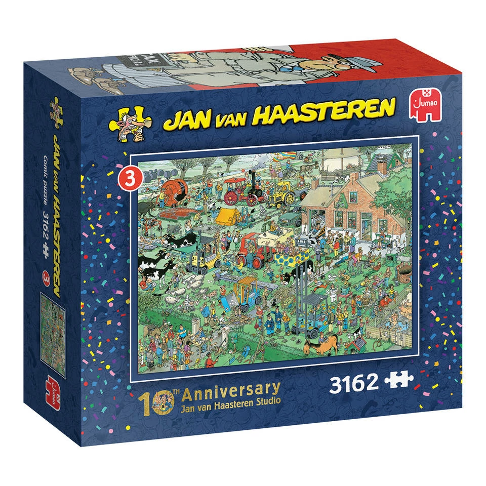 Jumbo Jan Van Haasteren XXXL Puzzel - 30.200 Stukjes 4 Jumbo Jan Van Haasteren XXXL Puzzel - 30.200 Stukjes - Afbeelding 4