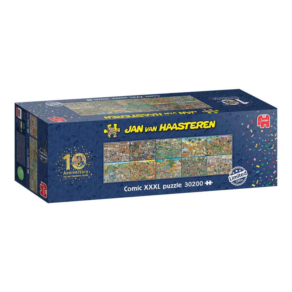 Jumbo Jan Van Haasteren XXXL Puzzel - 30.200 Stukjes 1 Jumbo Jan Van Haasteren XXXL Puzzel - 30.200 Stukjes