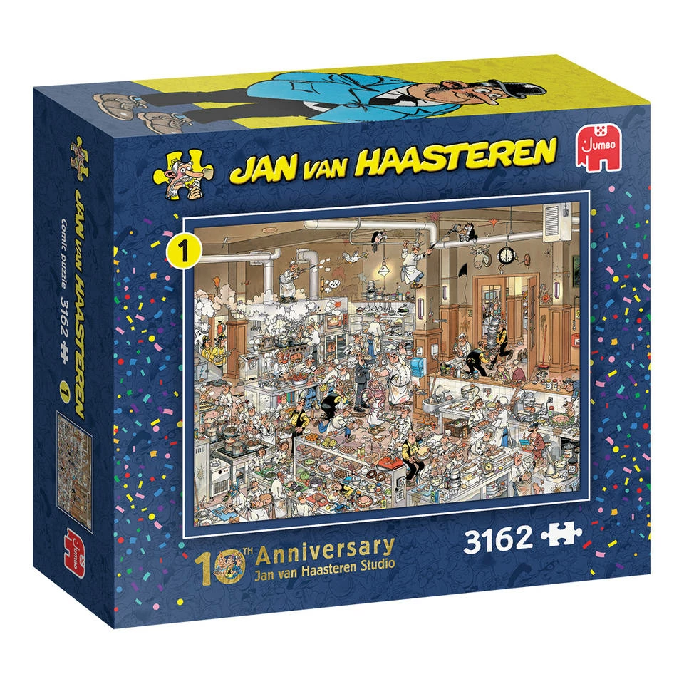 Jumbo Jan Van Haasteren XXXL Puzzel - 30.200 Stukjes 2 Jumbo Jan Van Haasteren XXXL Puzzel - 30.200 Stukjes - Afbeelding 2
