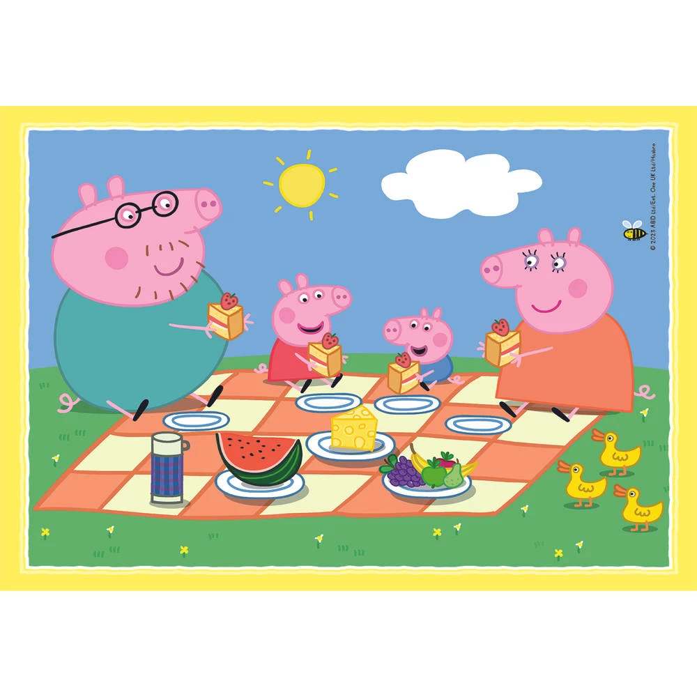 Clementoni Peppa Pig 4-in-1 Puzzelset - 12 + 16 + 20 + 24 Stukjes 4 Clementoni Peppa Pig 4-in-1 Puzzelset - 12 + 16 + 20 + 24 Stukjes - Afbeelding 4