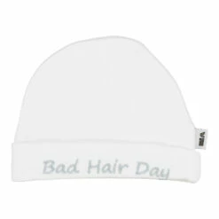 No Brand VIB Bad Hair Day Ronde Muts - Wit