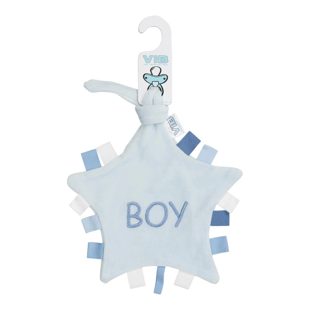 No Brand VIB Ster Tutteldoekje Boy - Blauw 1 No Brand VIB Ster Tutteldoekje Boy - Blauw